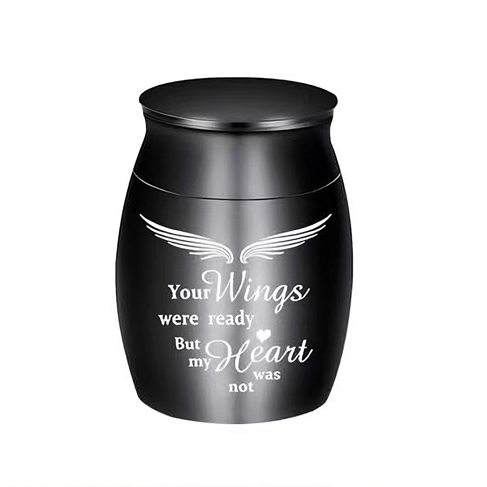I am Always With You Mini Urn - Personalized Memorial Gifts for Loss of Mom or Dad