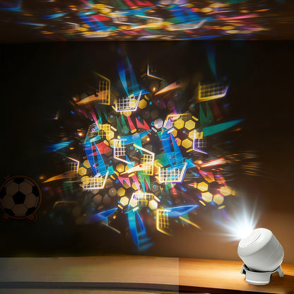 Dynamic Rotating LED Projector – Incredible Light Effects!