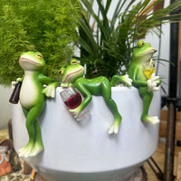Wine Glass Frog Set (3PCS) 🐸🍷