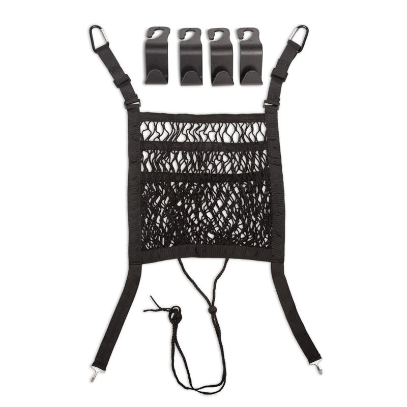 🚗 Car seat storage net for more storage space