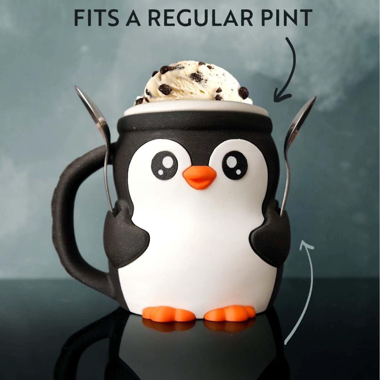 Cow Ice Cream Pint Holder