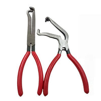 2Pcs Straight & Bent Wire Cutters