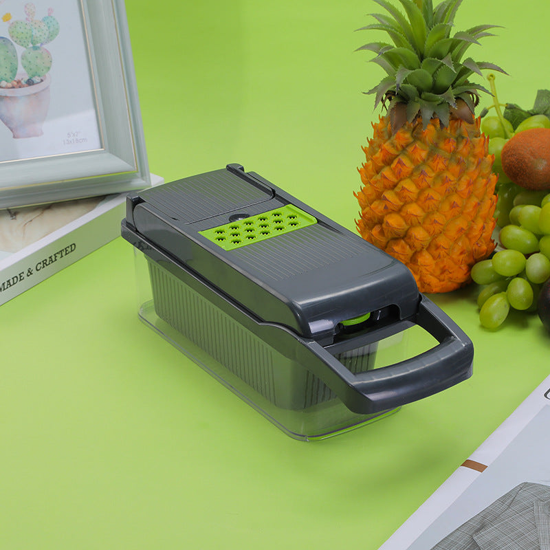 16-in-1 Premium Veggies Chopper – Effortless Vegetable & Fruit Preparation for Your Kitchen