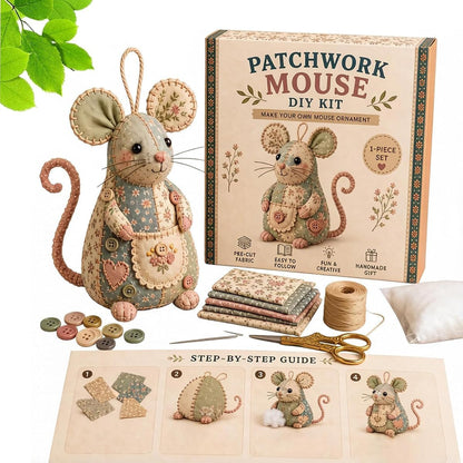 🔥2026 Hot Sale - 🐭🧵 Patchwork Mouse DIY Kit