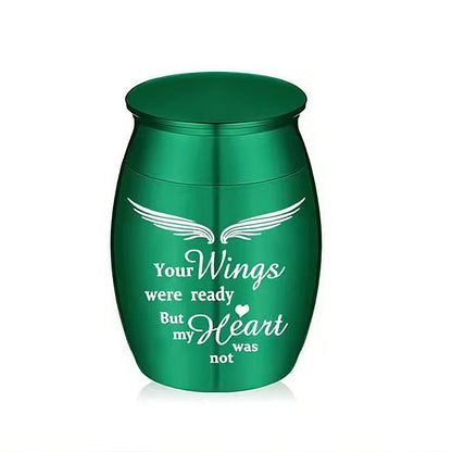 I am Always With You Mini Urn - Personalized Memorial Gifts for Loss of Mom or Dad