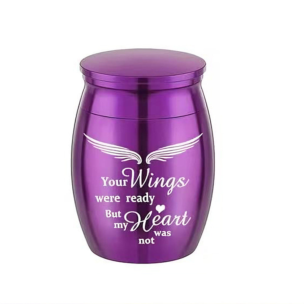 I am Always With You Mini Urn - Personalized Memorial Gifts for Loss of Mom or Dad