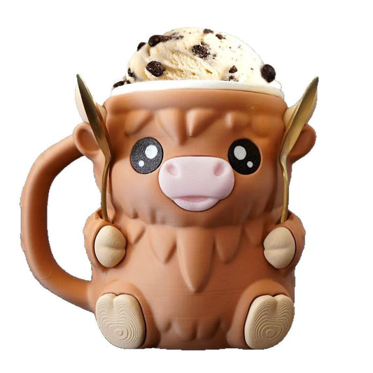 Cow Ice Cream Pint Holder
