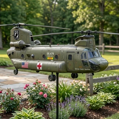 🏆Last Day Promo: 49% OFF 🎖️-Vietnam Veteran UH-1 Helicopter Wind Spinner- ✈️Buy 2 Free Shipping Today!