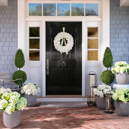 💥Last Day 75% OFF💐Artificial Outdoor Hydrangea Flowers - UV resistant, Waterproof, Windproof