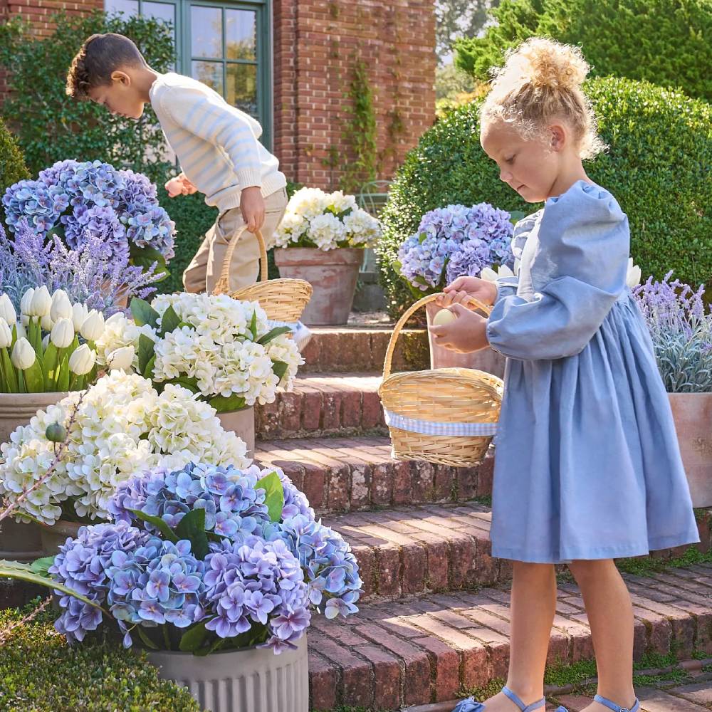 💥Last Day 75% OFF💐Artificial Outdoor Hydrangea Flowers - UV resistant, Waterproof, Windproof