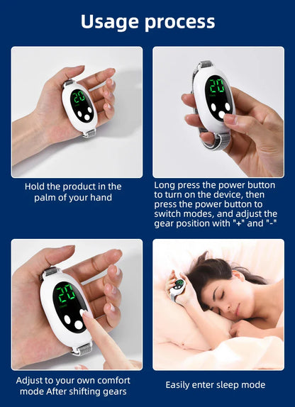 Last Day: 60% Off 😴🛌 Calming Sleep Aid Massager for Better Rest & Relaxation | 20 Intensity Levels for All Ages