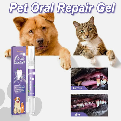 FOMONEST®  Dental Pet: Pet Dental Repair & Cleaning Gel 🐶🐱 LAST DAY • FINAL CLEARANCE SALE