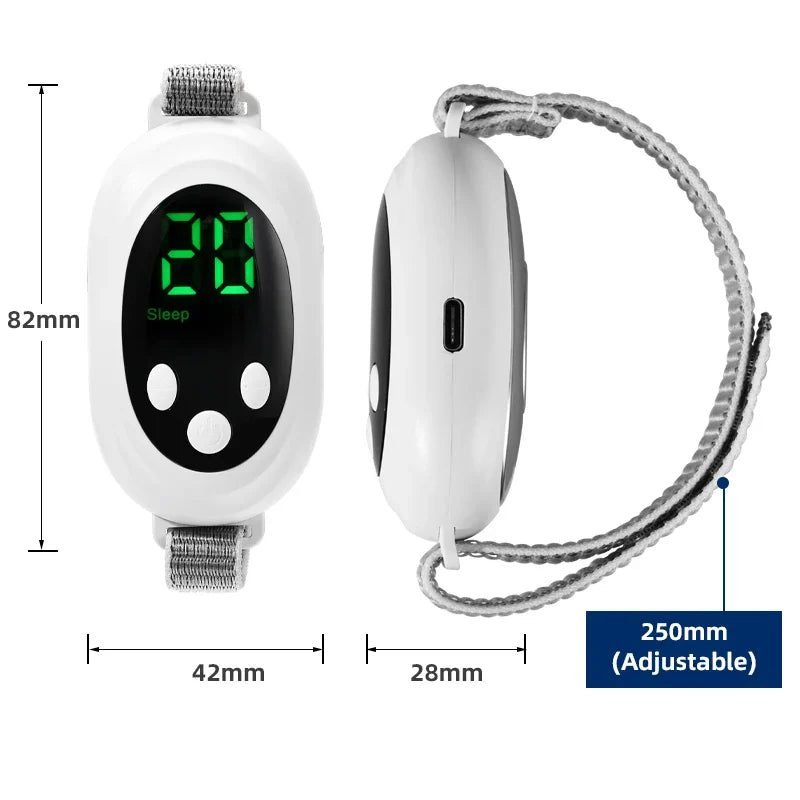 Last Day: 60% Off 😴🛌 Calming Sleep Aid Massager for Better Rest & Relaxation | 20 Intensity Levels for All Ages