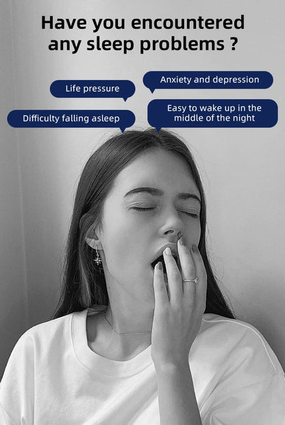 Last Day: 60% Off 😴🛌 Calming Sleep Aid Massager for Better Rest & Relaxation | 20 Intensity Levels for All Ages