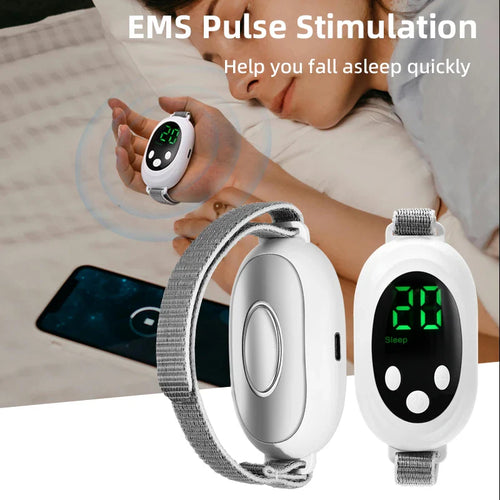 Last Day: 60% Off 😴🛌 Calming Sleep Aid Massager for Better Rest & Relaxation | 20 Intensity Levels for All Ages