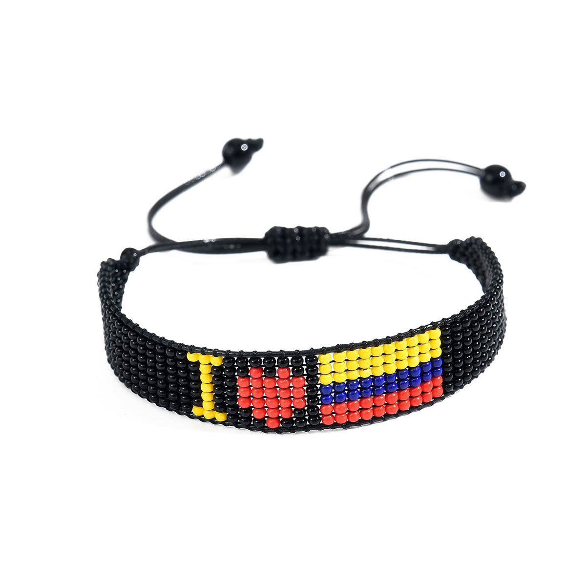 Country Flag Beaded Bracelet – Rep Your Nation, Bead by Bead