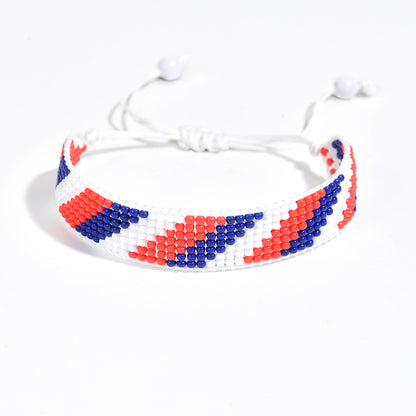 Country Flag Beaded Bracelet – Rep Your Nation, Bead by Bead