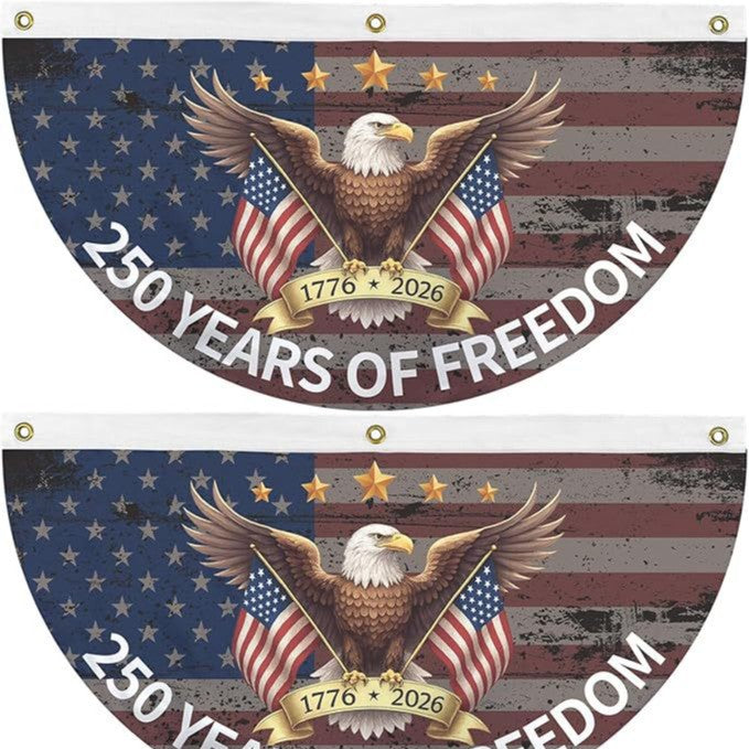 250th Anniversary USA Fan Flag