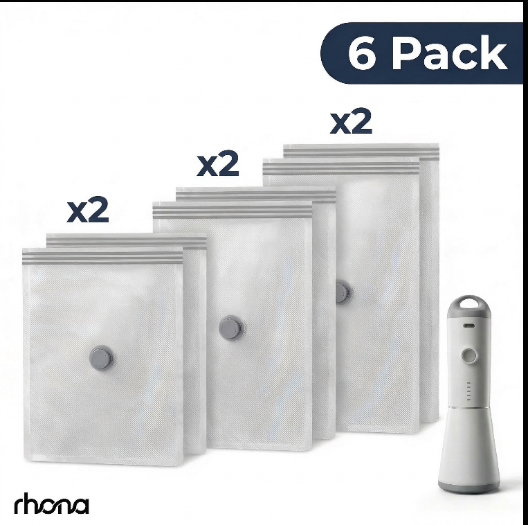 🧳 Save 80% Space Instantly – Vacuum Storage Bags (With Pump) –⏰ Limited-time 50% off