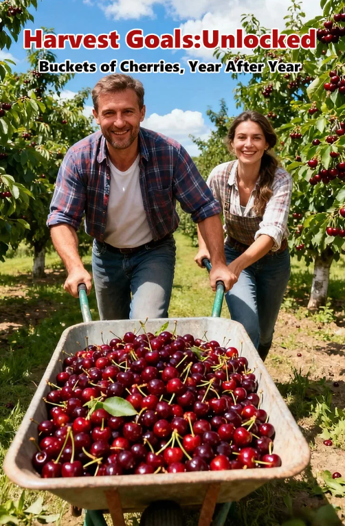 ⚠️Last day for an 85% discount!🍒 I planted this tree once… now I harvest up to 50 lbs every summer