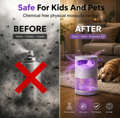 ⏰Last day for a 50% discount! 🦟FOMONEST® QuietGlow Mosquito Killer Lamp™ | Silent Bug-Free Sleep Protection 🌙🦟
