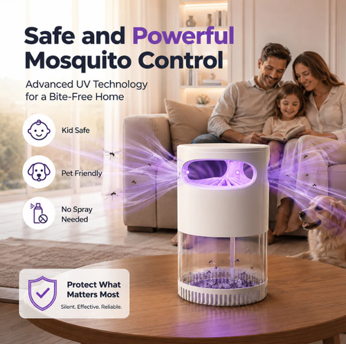 ⏰Last day for a 50% discount! 🦟FOMONEST® QuietGlow Mosquito Killer Lamp™ | Silent Bug-Free Sleep Protection 🌙🦟