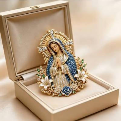 🙏 Buy 2 -Virgin Mary Convertible Brooch Pendant / 🙏 95.99% Buy 2| Double Blessing + Save20%
