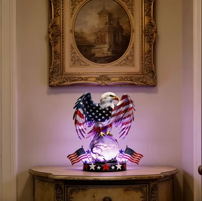 🦅🇺🇸 Freedom Eagle™ 250th Anniversary LED Table Lamp – Honor America's Legacy