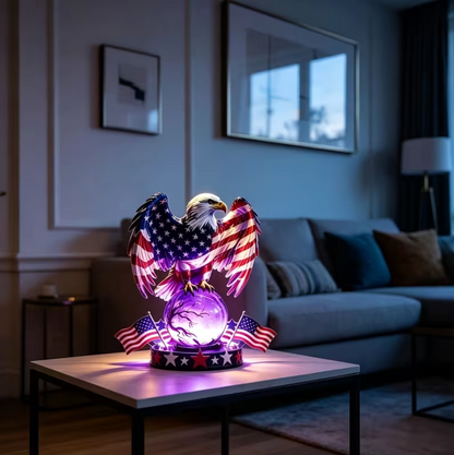 🦅🇺🇸 Freedom Eagle™ 250th Anniversary LED Table Lamp – Honor America's Legacy