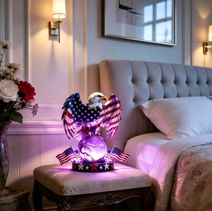 🦅🇺🇸 Freedom Eagle™ 250th Anniversary LED Table Lamp – Honor America's Legacy