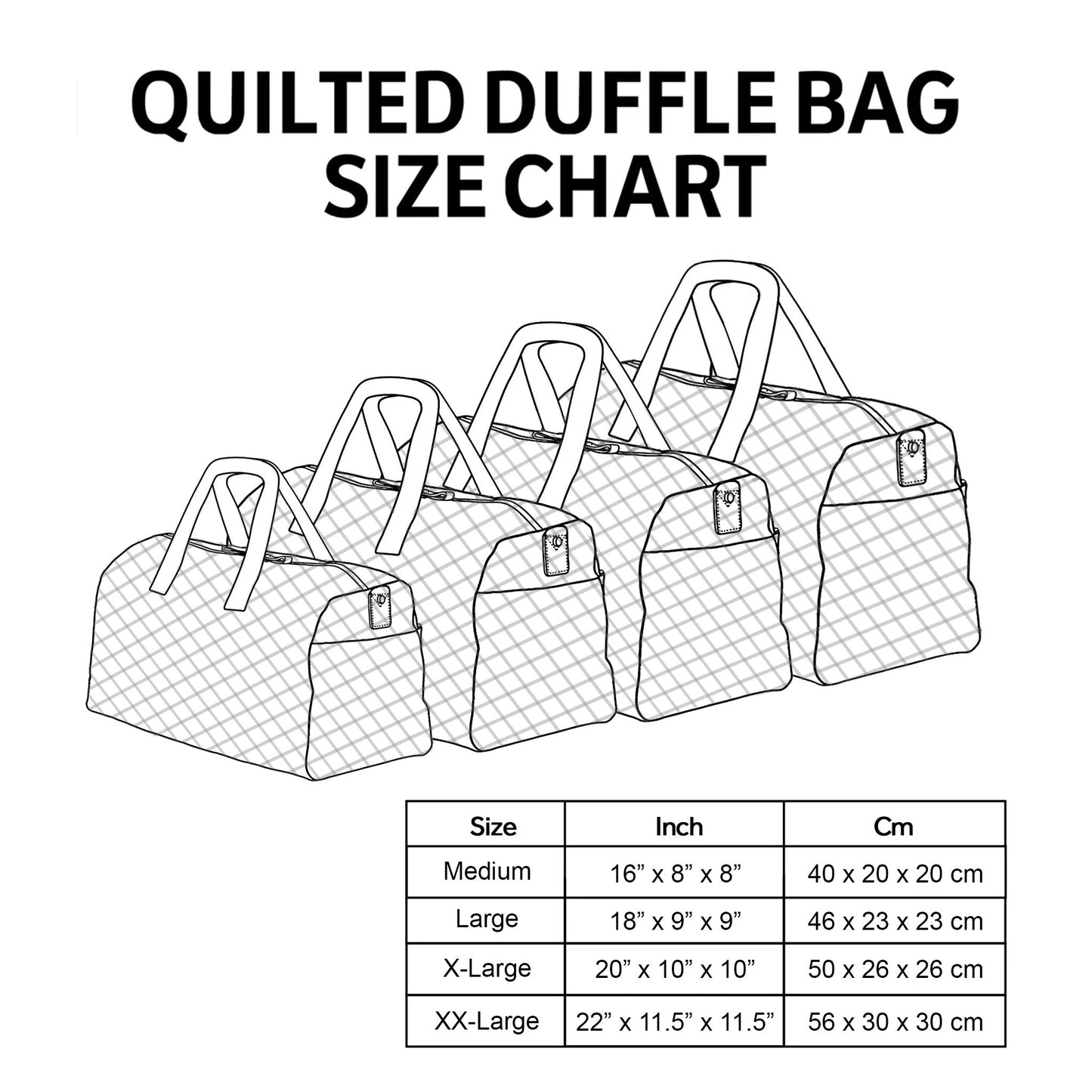 🔥🔥🔥Hippie Journey Quilted Duffle Bag