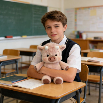 🐗 Limited Edition Kawaii Wild Boar Plush – Soft & Adorable Gift