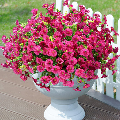 🔥Last Day Each Only $2.99🔥UV Resistant Artificial Petunias Flowers