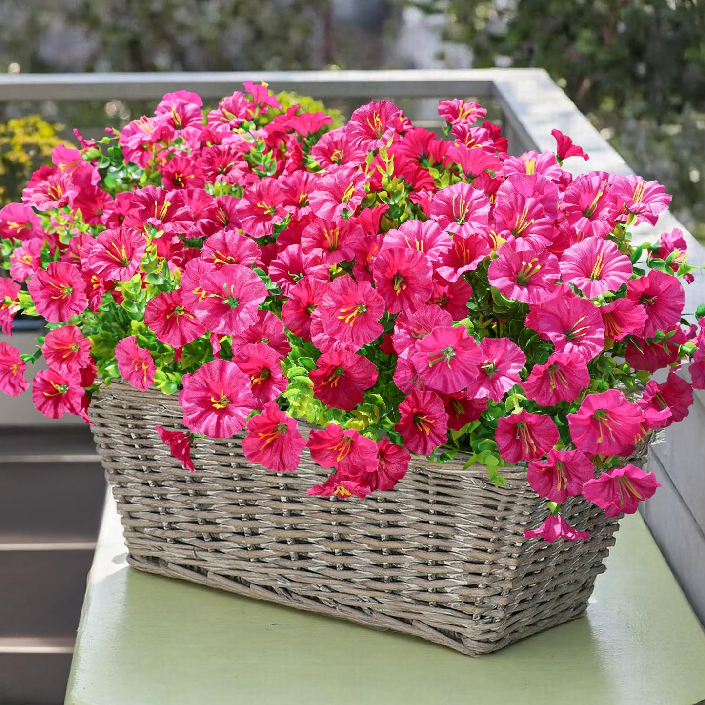 🔥Last Day Each Only $2.99🔥UV Resistant Artificial Petunias Flowers