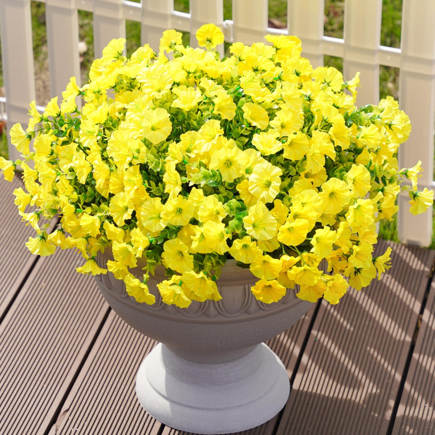 🔥Last Day Each Only $2.99🔥UV Resistant Artificial Petunias Flowers