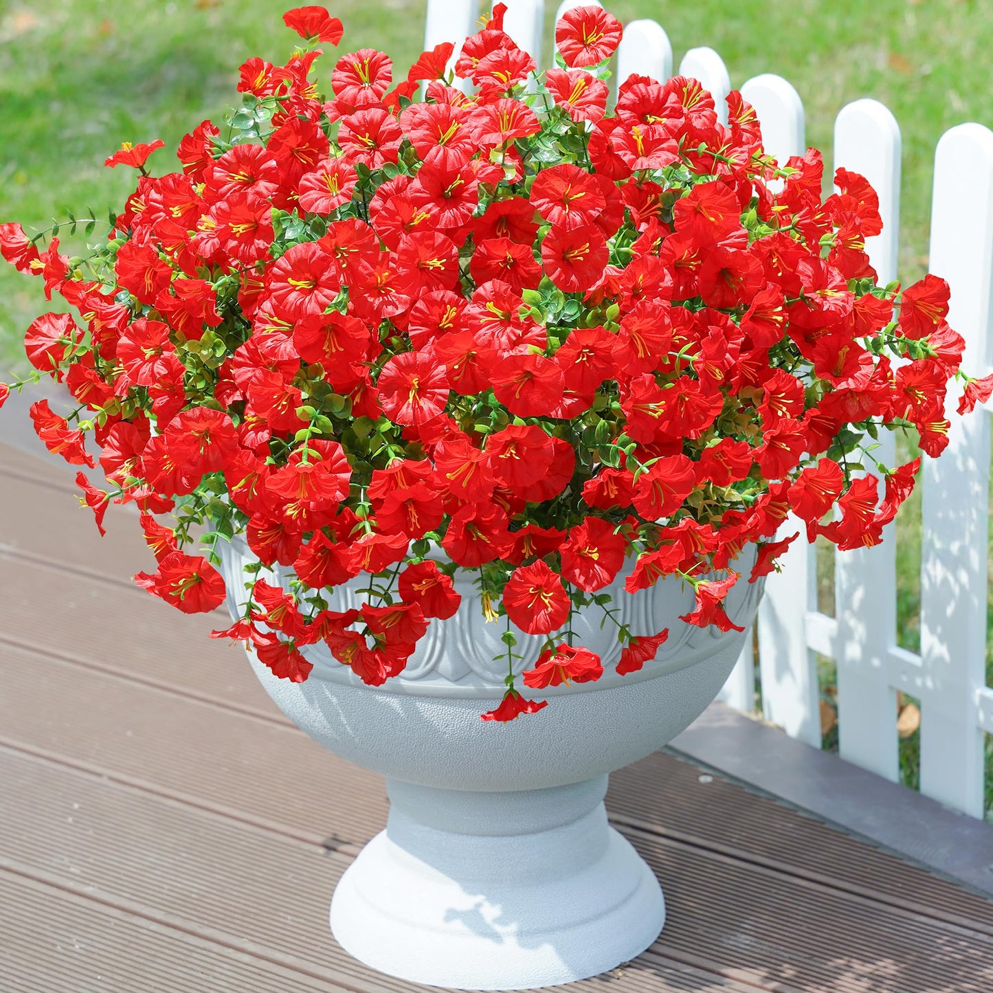 🔥Last Day Each Only $2.99🔥UV Resistant Artificial Petunias Flowers