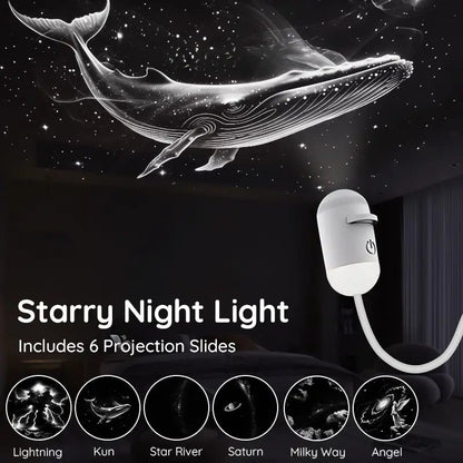 🌟 Starry Sky Night Light Projector – Independent Station Landing Page-- 🌙Kids Starry Night Light | 6-in-1 Galaxy Projector for Bedroom