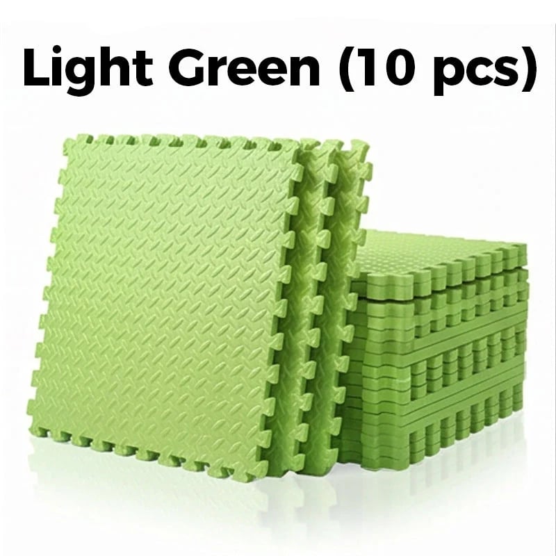 🧩💪 Non-Slip EVA Foam Puzzle Play Mat Set – High-Density, Shock-Absorbing & Waterproof – Gym, Yoga or Kids' Play Area 🏋️