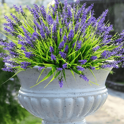 🎁Mother's Day Sale-50% Off!🔥UV Resistant Outdoor Lavender Artificial Flowers