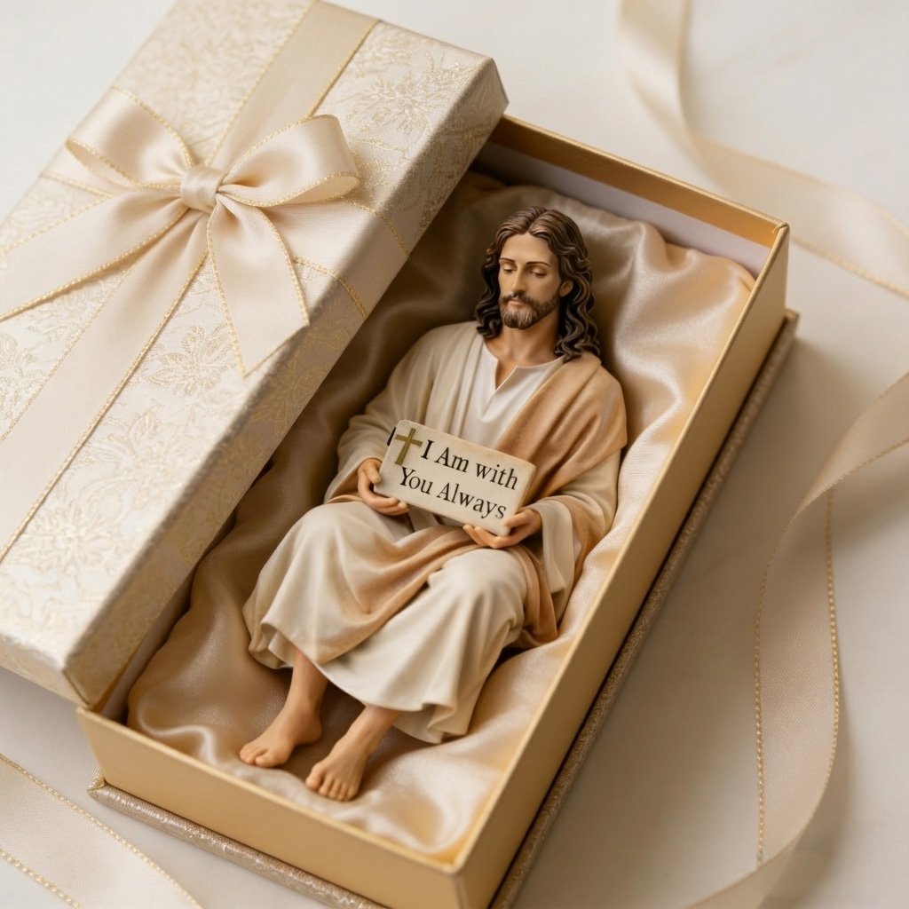 🔥100% Handcrafted Jesus Figurine✝️ - Handcrafted by U.S. Veterans