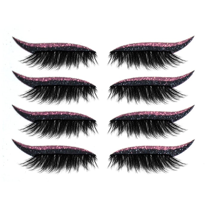 🔥Buy 2 Get 4-Reusable Glitter Eyeliner Lash Stickers
