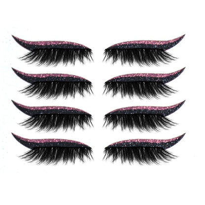 🔥Buy 2 Get 4-Reusable Glitter Eyeliner Lash Stickers