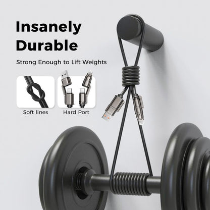 🔥 4-in-1 USB Charging Cable mFish fast charging 240W