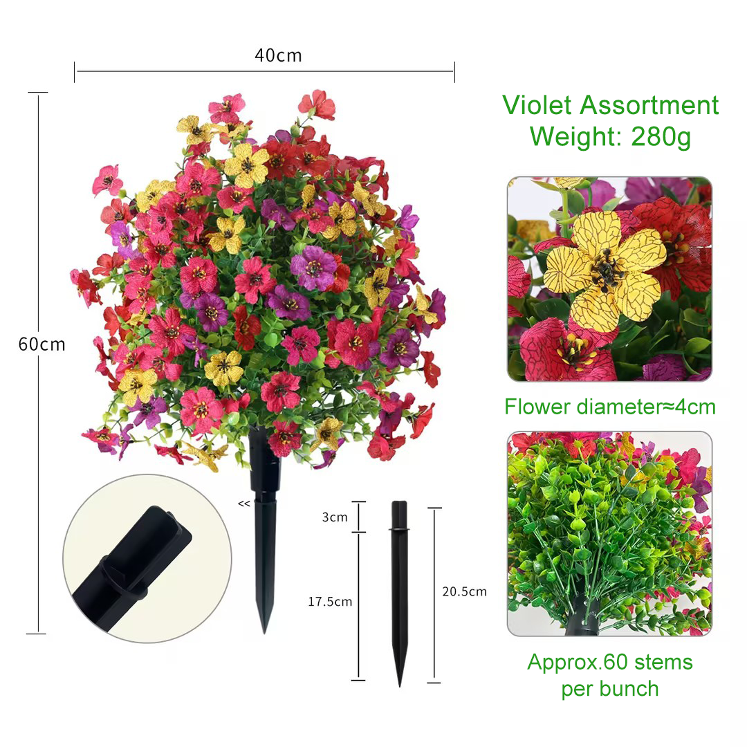 🔥🔥🔥Last Day! 75% Off Outdoor/Indoor UV Resistant & Waterproof Artificial Flower Decor🌸