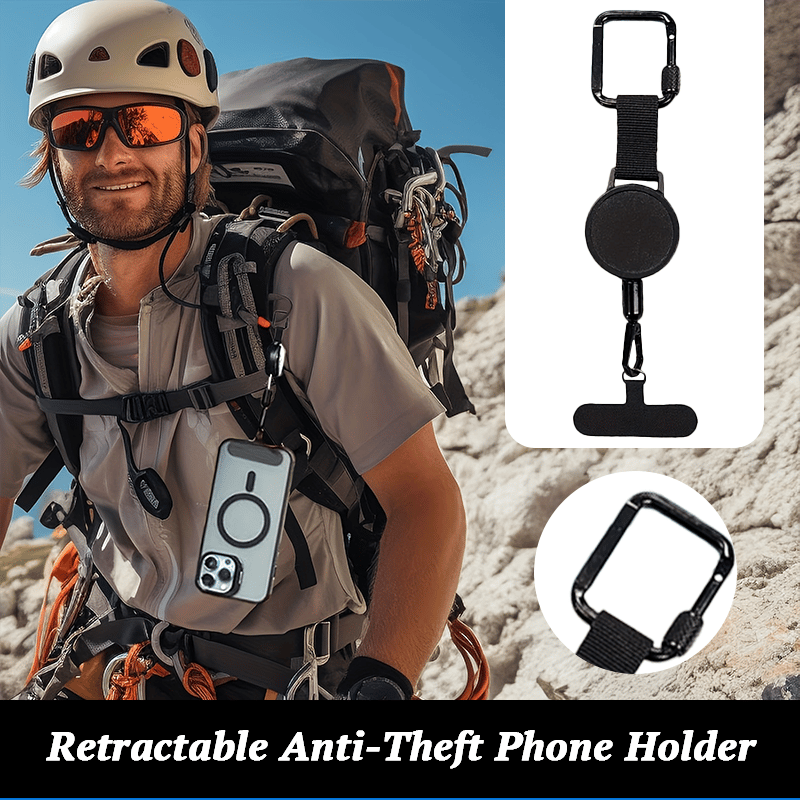 💪 Heavy Duty Anti-Theft Retractable Phone Lanyard | 🚫 Unbreakable ✅ Breakage Guarantee