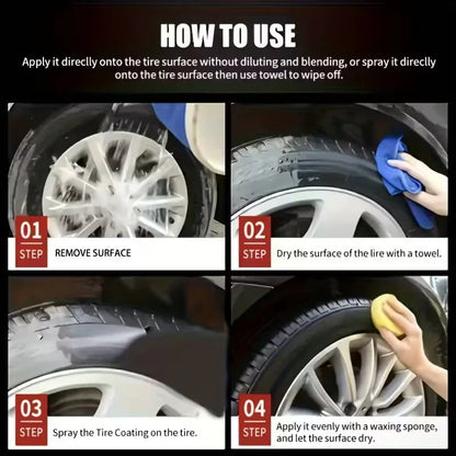 🔥 LIMITED-TIME 50% OFF!⏰Tire Gloss Protection Agent