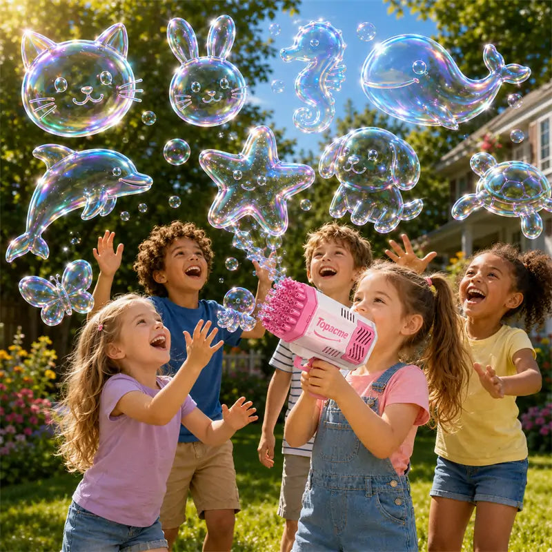 Super 3D Magic Bubble Concentrate —— Animal & Ocean Fantasy Theme