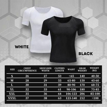 🔥SUMMER LIMITED TIME🔥 MEN'S SHAPER COOLING T-SHIRT