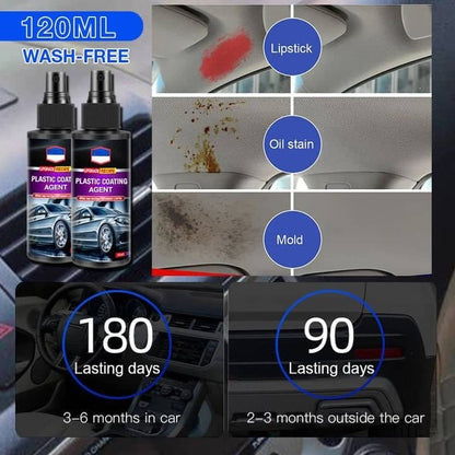 🔥 🔥 Car Interior Leather and Plastic Coating Agent📌Buy 2 Get 1 Free⏰30% OFF Today Only