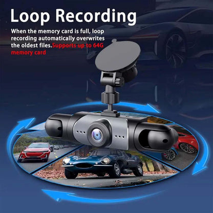 🚗360° Full View Car Dashcam System 🔥